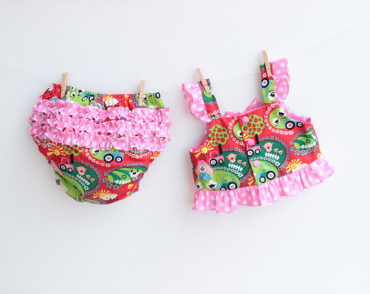 Digital Sewing Pattern - Tulips Top Pattern by Puperita