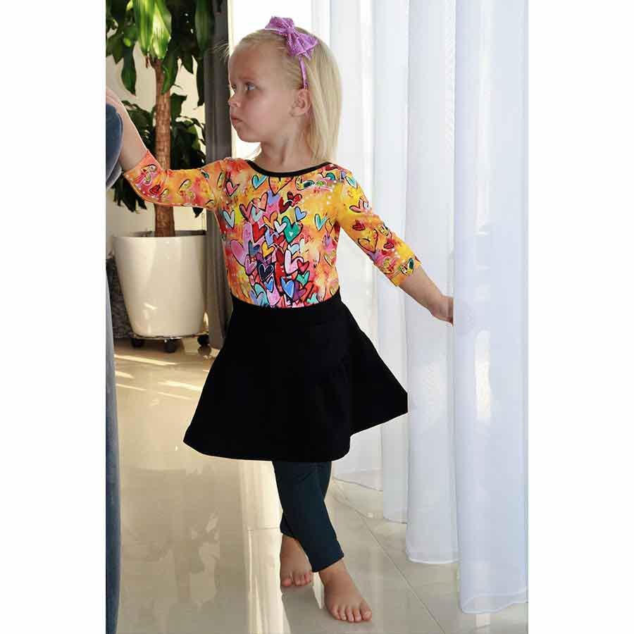 Digital Sewing Pattern - Twinkle Skirted Leggings (Skort) Pattern by Puperita
