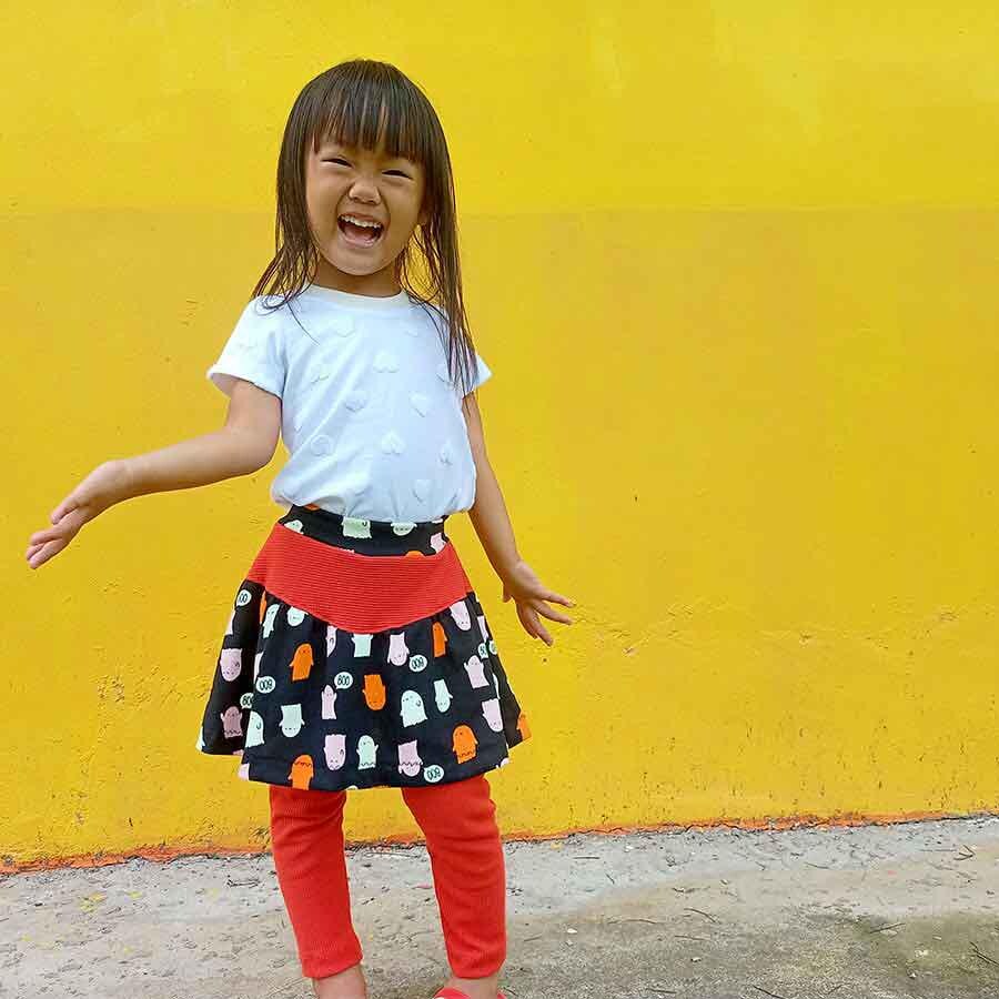 Digital Sewing Pattern - Twinkle Skirted Leggings (Skort) Pattern by Puperita