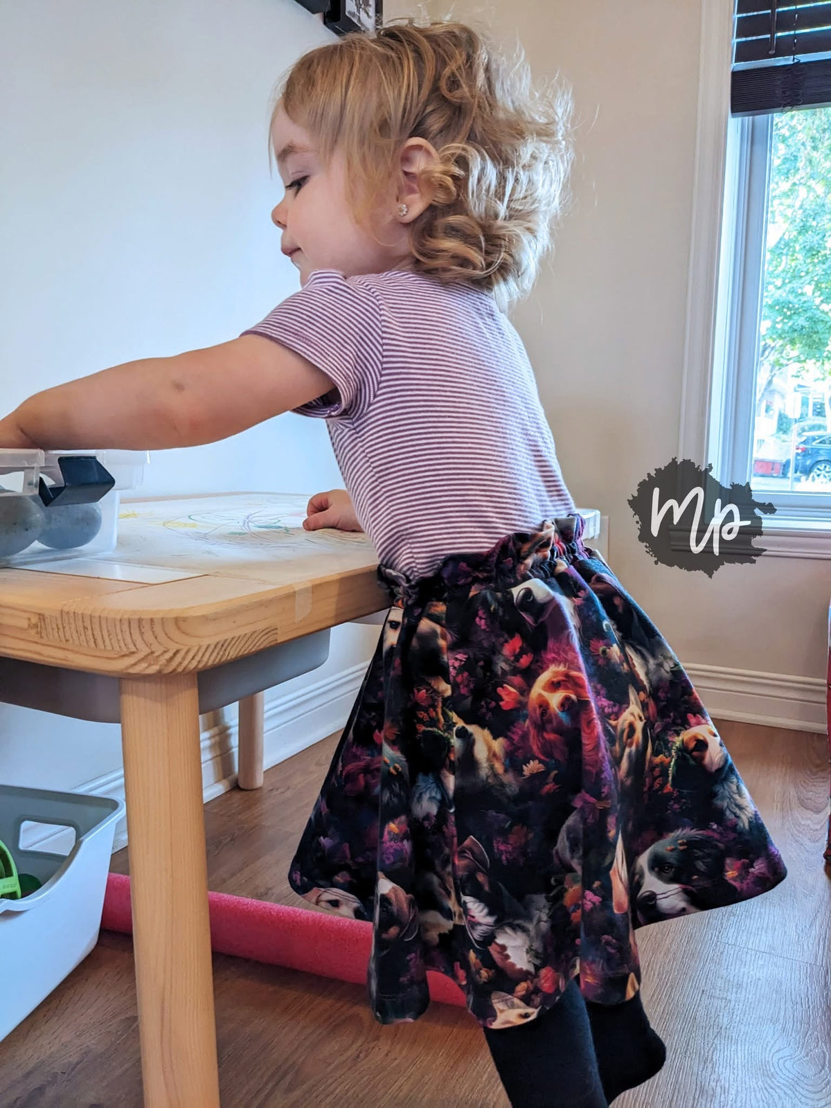 Digital Sewing Pattern - Unicorn Love Skirt by Puperita