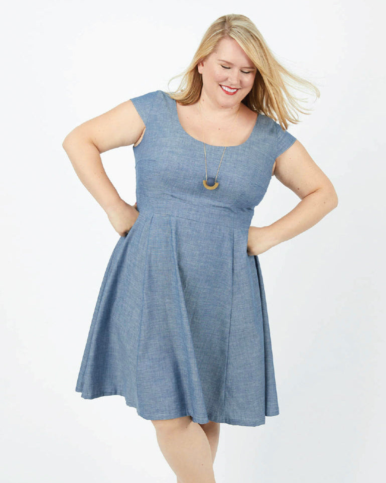 Digital Sewing Pattern - Cashmerette Upton Dress & Skirt Plus Mix & Match Expansion Pack PDF pattern by Cashmerette