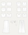 Cashmerette Upton Dress & Skirt Plus Mix & Match Expansion Pack PDF pattern