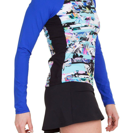Jalie 3668 - VALÉRIE - View A (long) in nylon/spandex