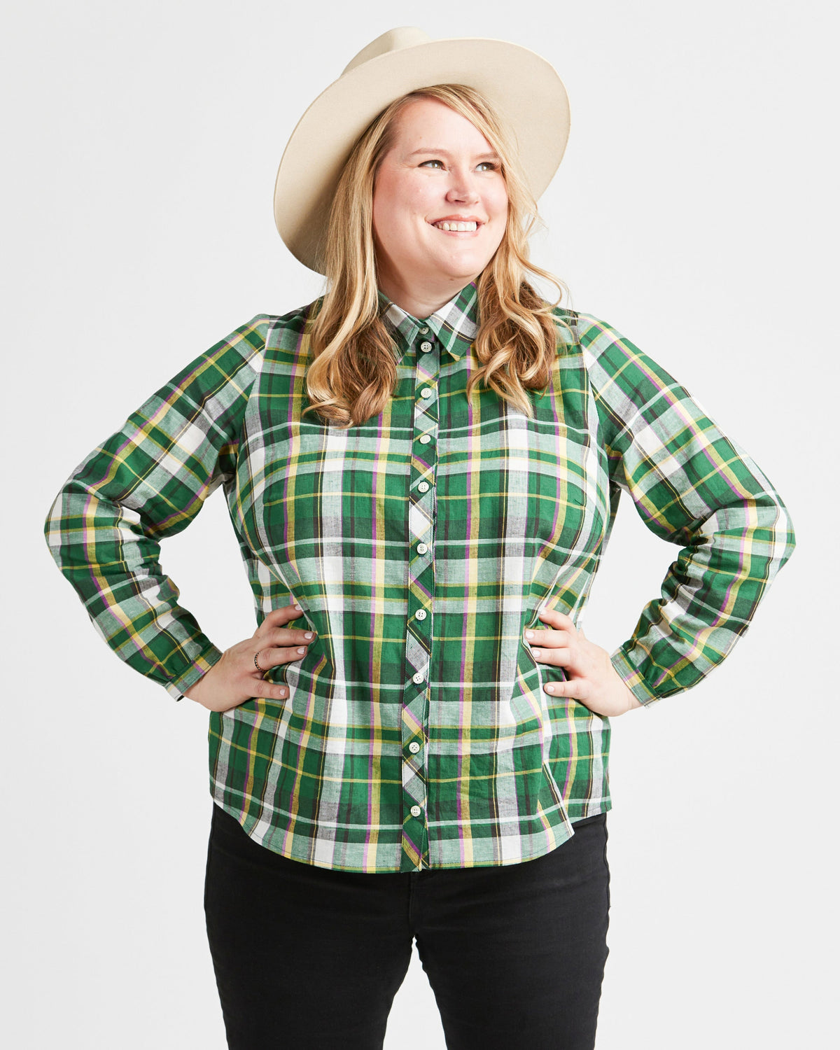 Digital Sewing Pattern - Cashmerette Vernon Shirt PDF pattern by Cashmerette