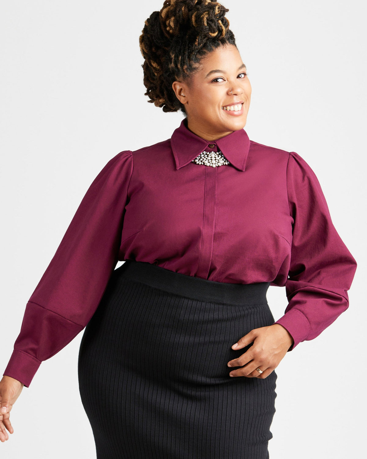 Digital Sewing Pattern - Cashmerette Vernon Shirt PDF pattern by Cashmerette