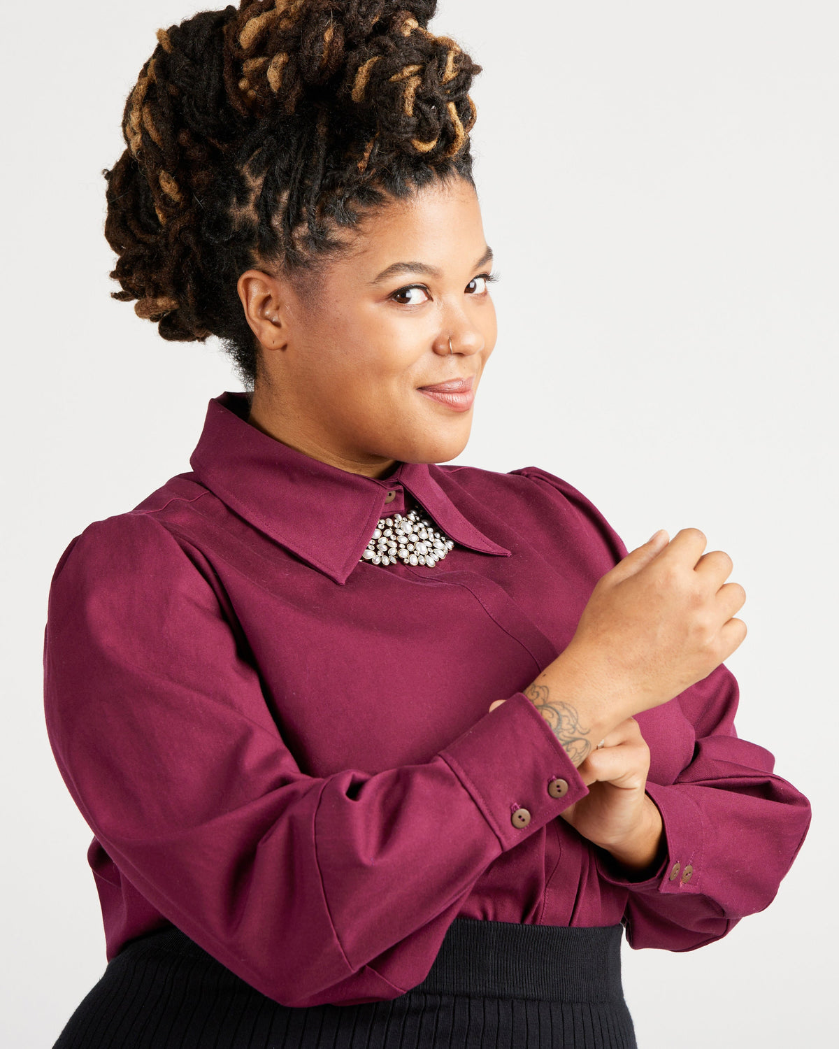 Digital Sewing Pattern - Cashmerette Vernon Shirt PDF pattern by Cashmerette