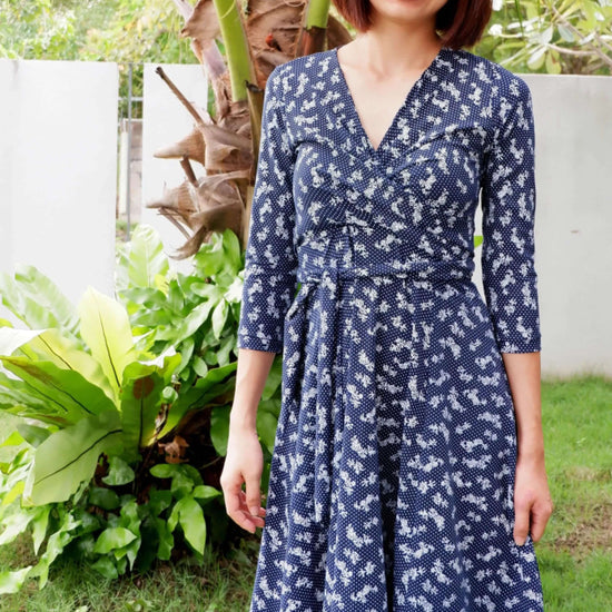 Wanda Wrap Dress Pattern Wardrobe By Me