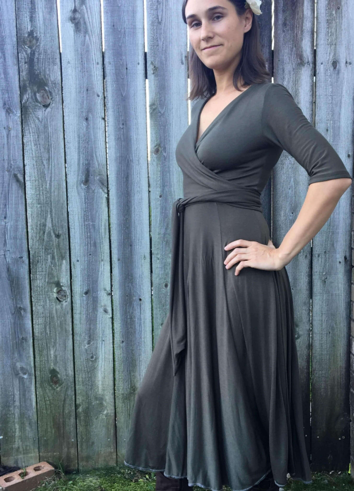 Digital Sewing Pattern - Wanda Wrap Dress Pattern by Wardrobe By Me