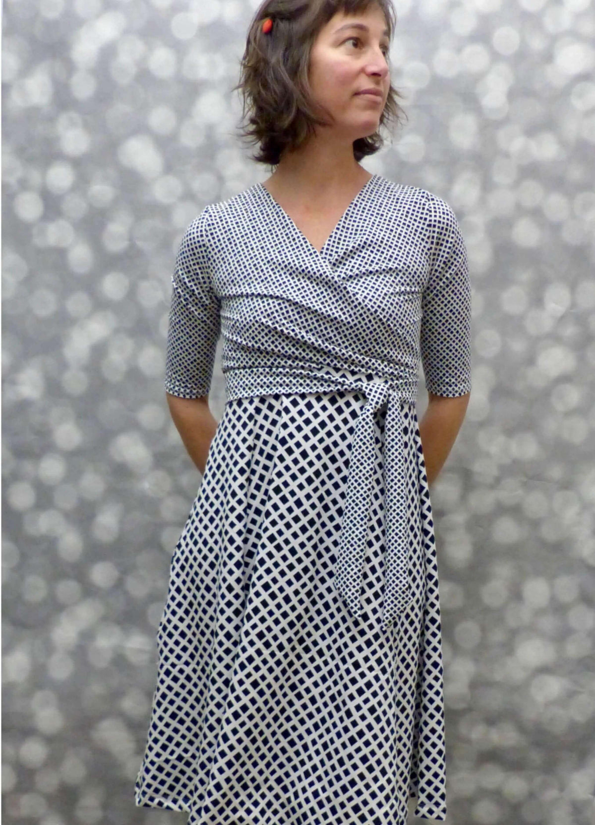 Digital Sewing Pattern - Wanda Wrap Dress Pattern by Wardrobe By Me