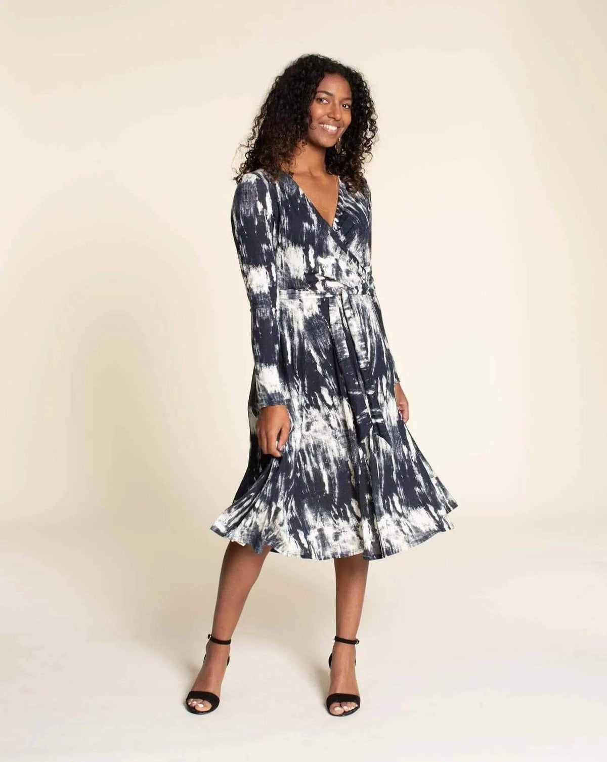 Digital Sewing Pattern - Wanda Wrap Dress Pattern by Wardrobe By Me