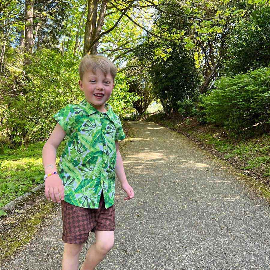 Digital Sewing Pattern - Wind and Fire Shirt Pattern by Puperita
