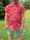 Wind and Fire Shirt Pattern