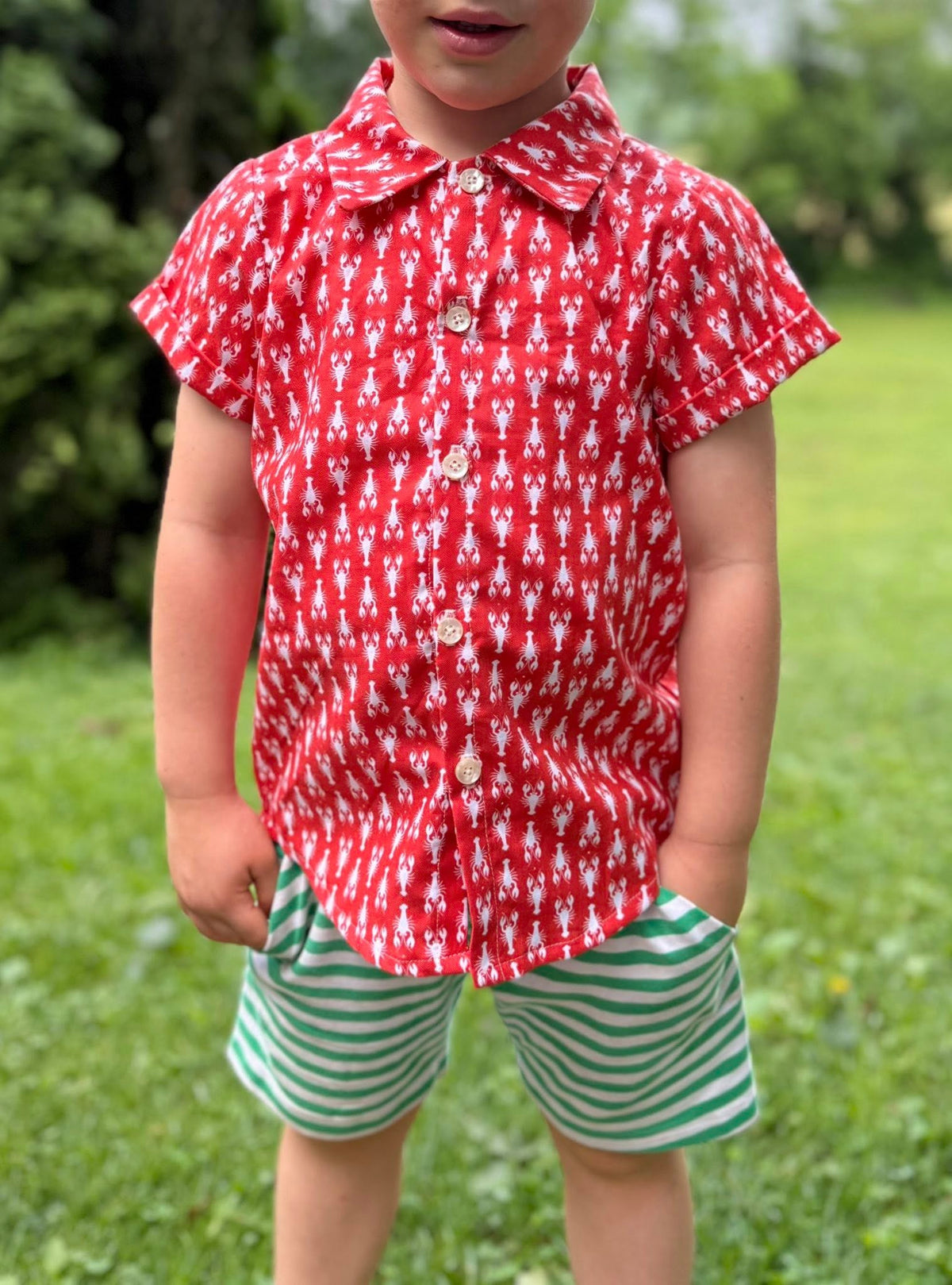 Digital Sewing Pattern - Wind and Fire Shirt Pattern by Puperita