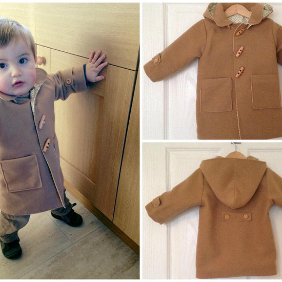 Witty Duffle Coat Pattern & Hat Pattern