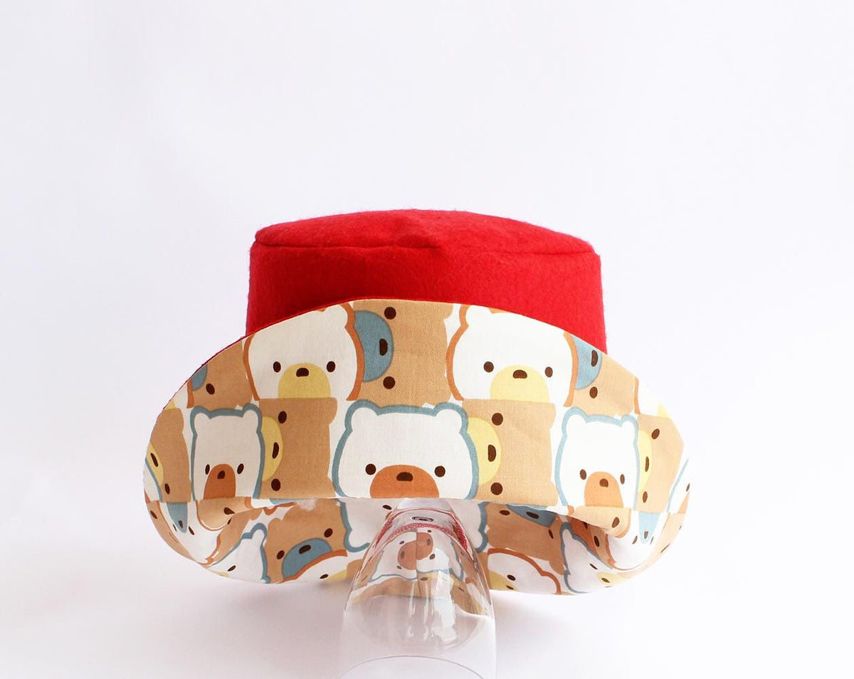 Digital Sewing Pattern - Witty Duffle Coat Pattern & Hat Pattern by Puperita