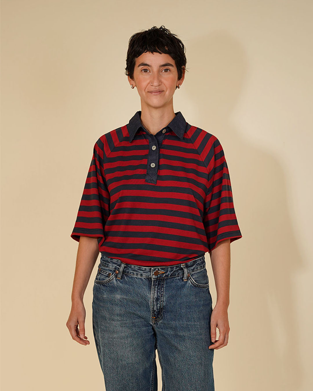 Digital Sewing Pattern - Womens' Rugby Shirt sewing pattern by Wardrobe By Me