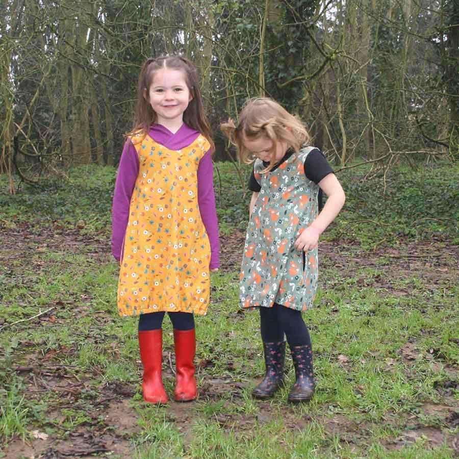 Digital Sewing Pattern - Xoxo Hooded Dress Pattern by Puperita