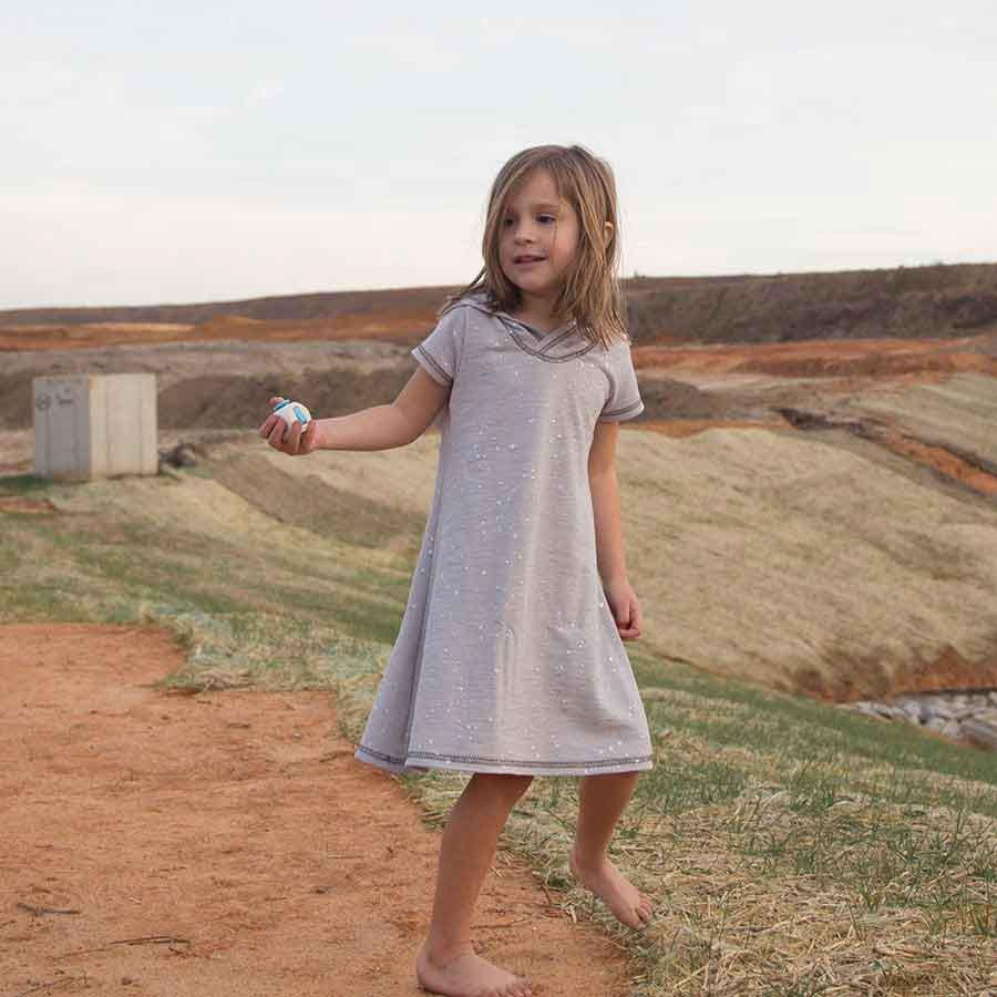Digital Sewing Pattern - Xoxo Hooded Dress Pattern by Puperita