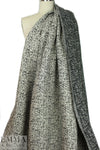 NY designer mottled design vertical stretch jacquard