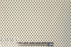 Italian midnight/ivory polkadot reversible stretch jacquard 1.125 yds