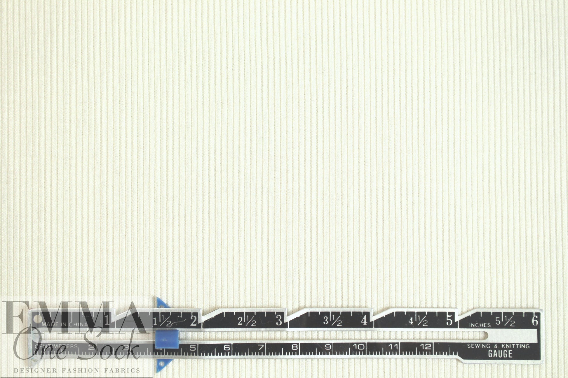 super soft 1x1 rib viscose/spandex knit - creamy ivory