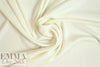 super soft 1x1 rib viscose/spandex knit - creamy ivory