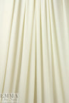 super soft 1x1 rib viscose/spandex knit - creamy ivory
