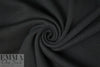 CA designer black poly sweater ribbing .875 yds