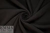 Italian ottoman rib 4-way stretch - turkish coffee 2.125 yd