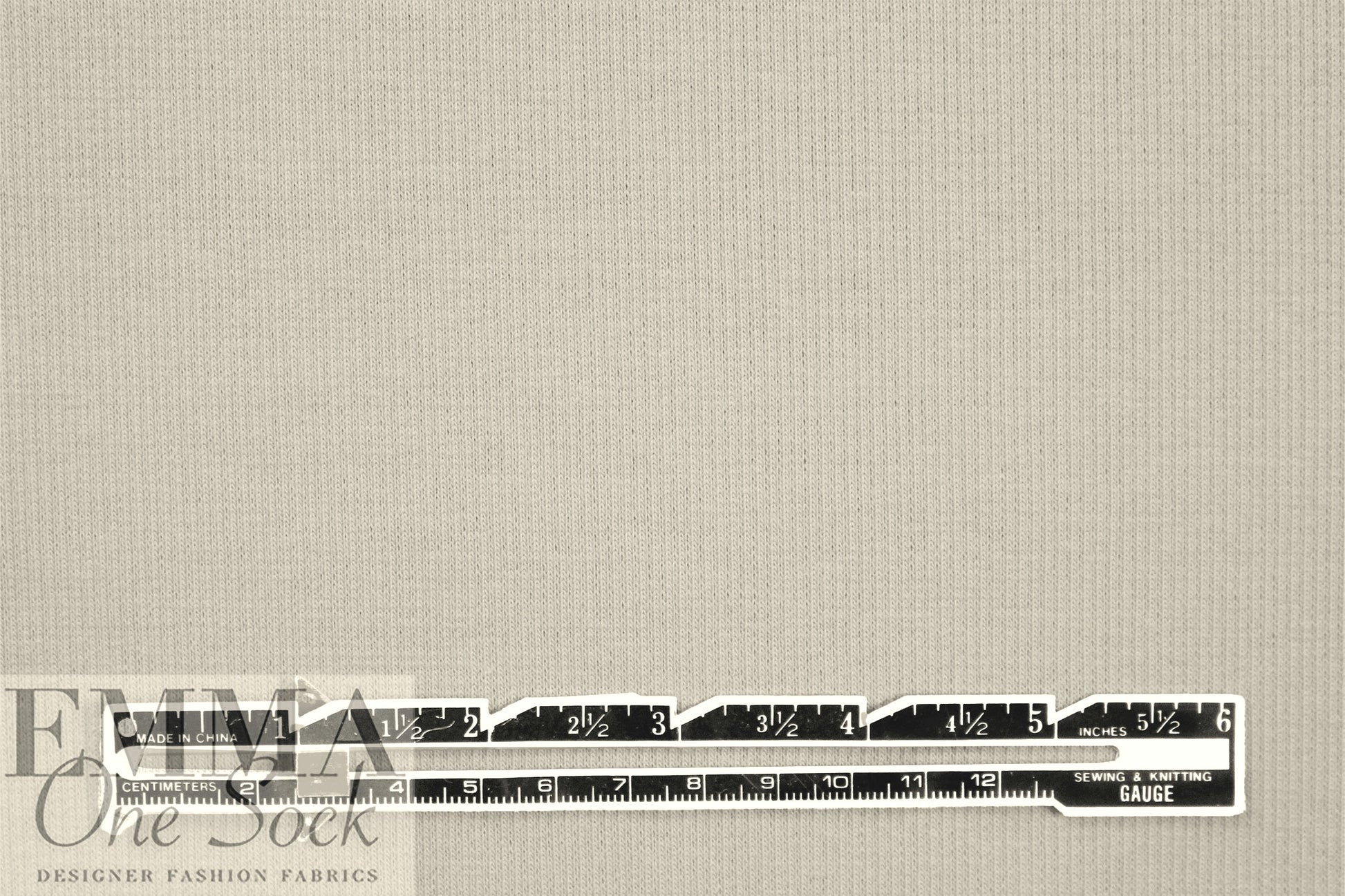 organic cotton GOTS 2x1 ribbed knit - mist .625 yds