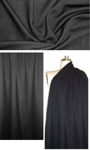 The0ry super soft ottoman knit - black