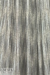sequin-look streaky ribbed sweater knit - champagne 1 yard