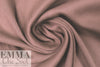 MTM organic cotton 2x1 knit ribbing - old rose 1.125 yds