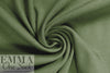 MTM organic cotton 2x1 knit ribbing - green khaki .625 yds