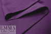 MTM organic cotton 2x1 knit ribbing - plum 1.25 yd