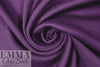 MTM organic cotton 2x1 knit ribbing - plum .75 yds