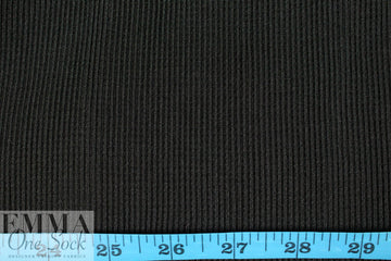 Marna R0 black poly sweater ribbing