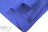 Marna R0 electic blue cotton sweater ribbing