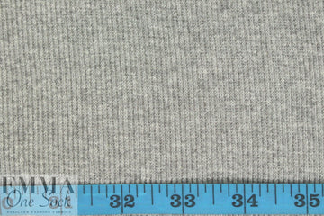 Marna R0 lt. gray heather cotton sweater ribbing
