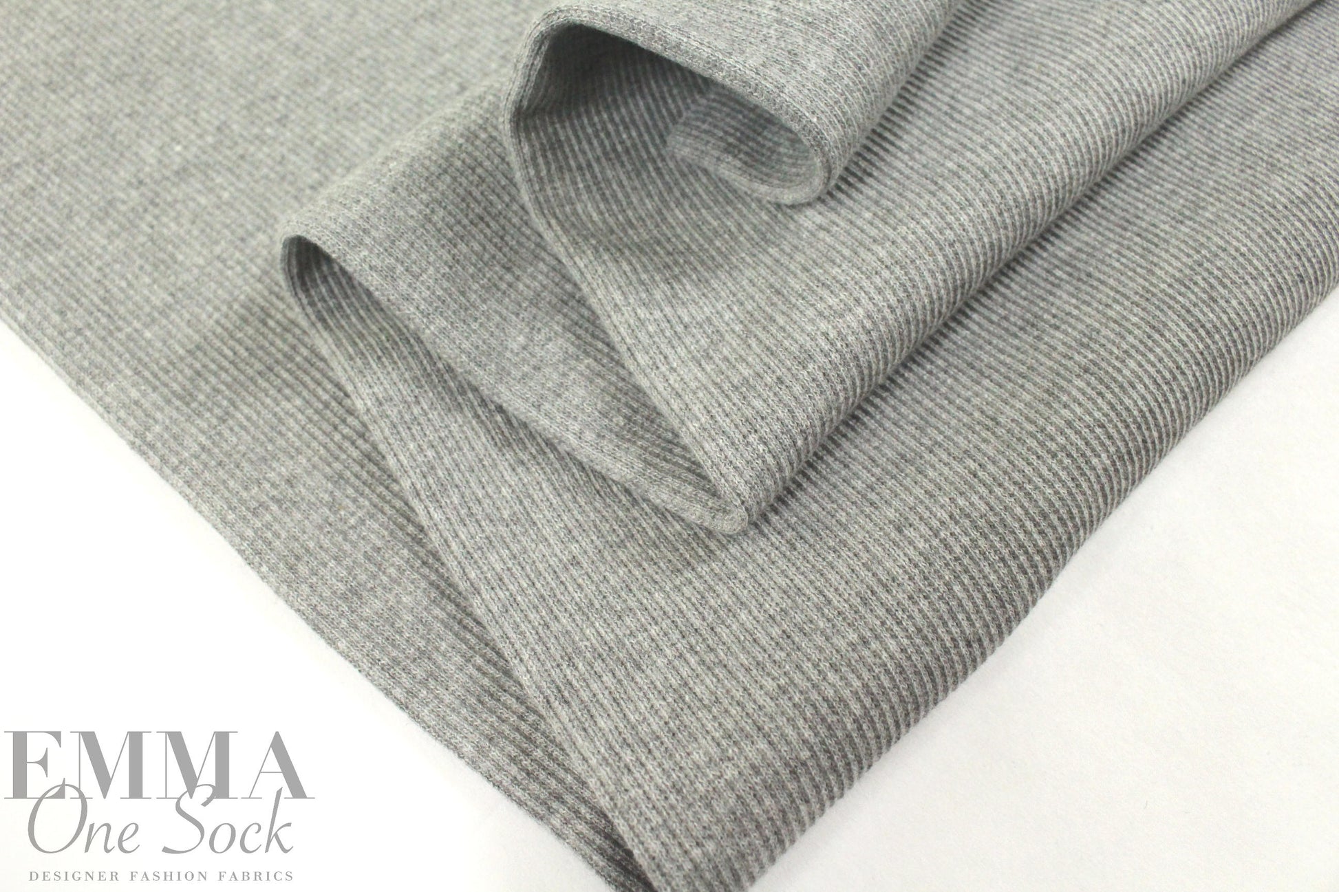 Marna R0 lt. gray heather cotton sweater ribbing
