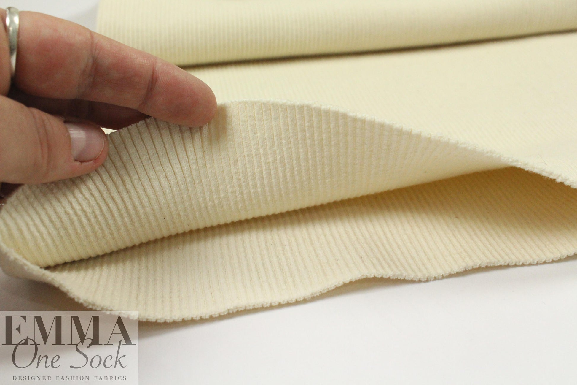Marna R0 natural cotton sweater ribbing