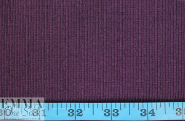 Marna R0 plum cotton sweater ribbing