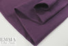 Marna R0 plum cotton sweater ribbing