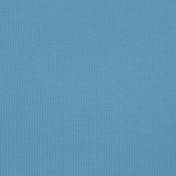 organic cotton rib knit - denim blue