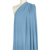 organic cotton rib knit - denim blue .875 yds