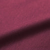 organic cotton rib knit - wine .5 yds