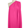 organic cotton rib knit - fuchsia 1.875 yds