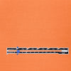 organic cotton rib knit - kumquat .66 yds