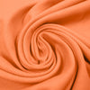 organic cotton rib knit - kumquat .66 yds