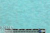 CA designer yarn dyed 1x1 rib stripe knit - turquoise/gray